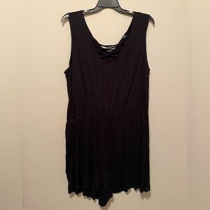 3X Rue21 Black Romper
